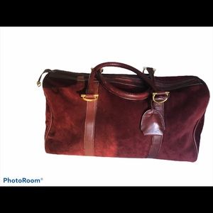 Authentic vintage cartier weekender  bag